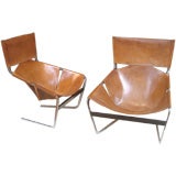 A Pair of 'F 444' Chairs.