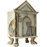 Neo-classical style box with cats