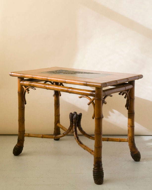 Bamboo table