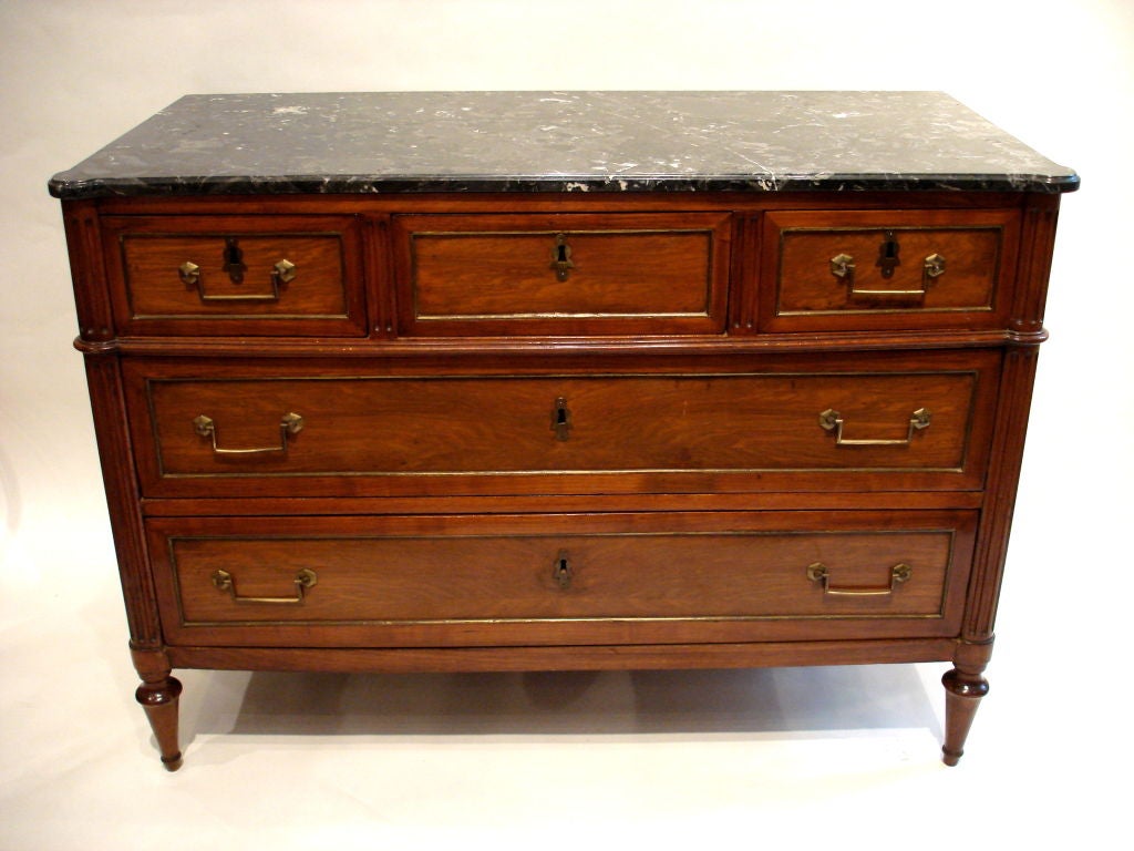Period Louis XVI Fruitwood Commode
