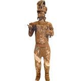 Figurine Maya Terracota de style précolombien à taille réelle