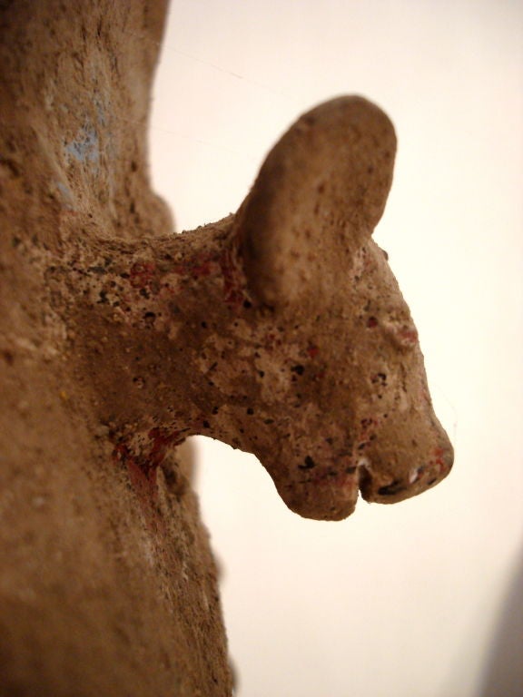 Terracotta Lifesize Pre-Columbian Style Terracota Mayan Figure