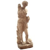 Large Plaster Classical Statue of Amazon