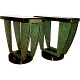 Pair of Art Deco End Tables