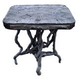Authentic Adirondack Rustic Table