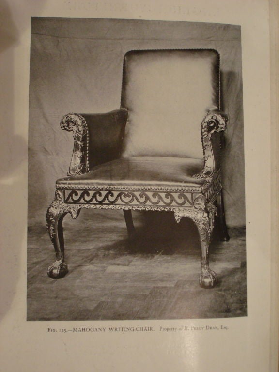 Pair of Georgian Arm Chairs With Eagle Motif 3