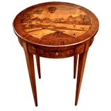 Nineteenth Century French Marquetry Side Table