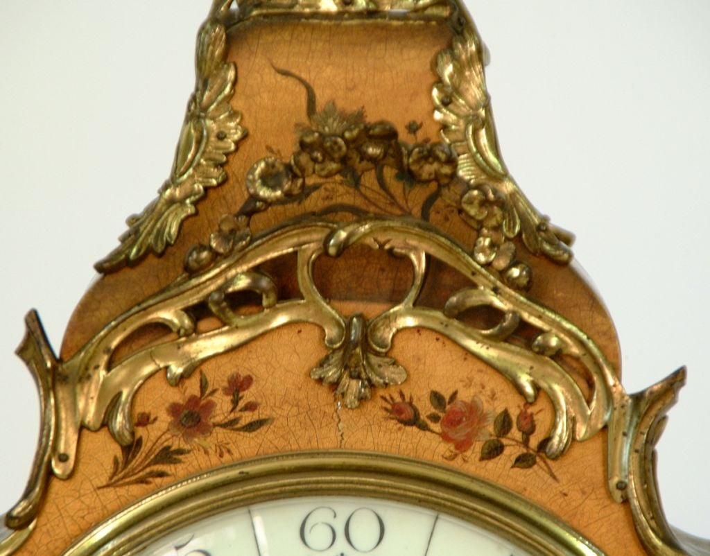 Polychrome Mantle Clock from Lyon 4