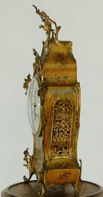 Polychrome Mantle Clock from Lyon 2