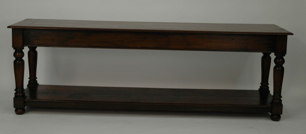 Mahogany Two Tier Server/Shop Counter