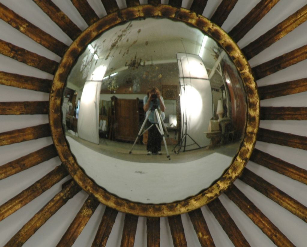 Italian Starburst Convex Mirror