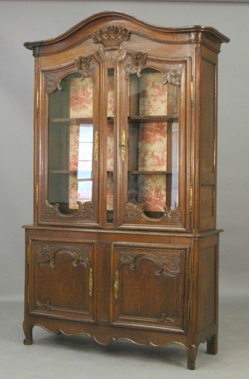 Oak Buffet A Deux Corps