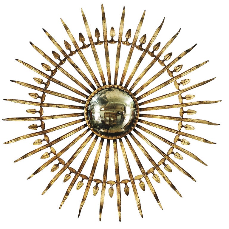 Starburst Convex Mirror