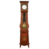 Provincial Polychrome Spruce Comtoise Clock