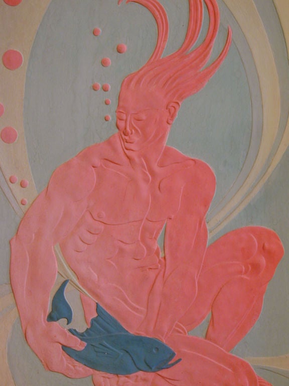 Merman Panel for South Miami Beach Theater