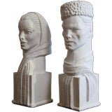 Vintage Russian Heads by Frederic Weinberg