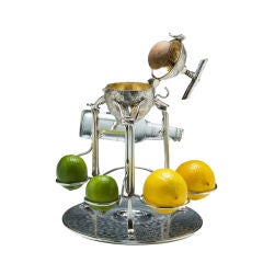A Lemon Squeezer And Soda Stand
