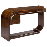 AN ART DECO DOMINIQUE DESK