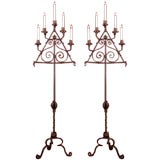 Antique Pair 19th century Torchiere