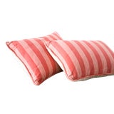 Vintage French ticking pillows