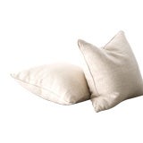 French vintage linen pillows