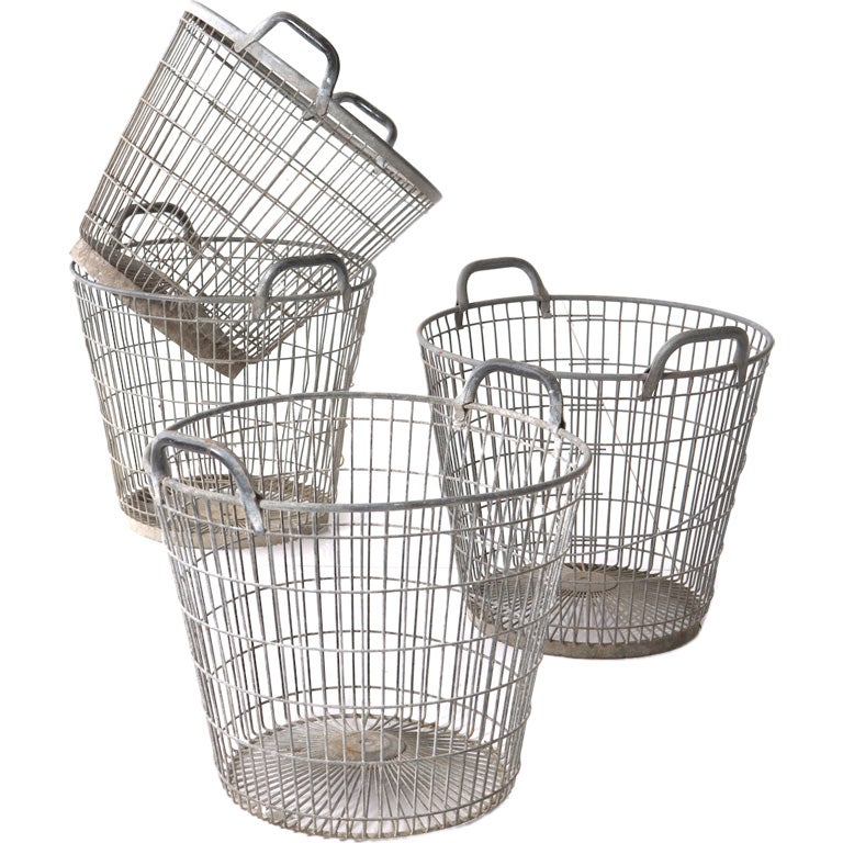 French oyster baskets For Sale