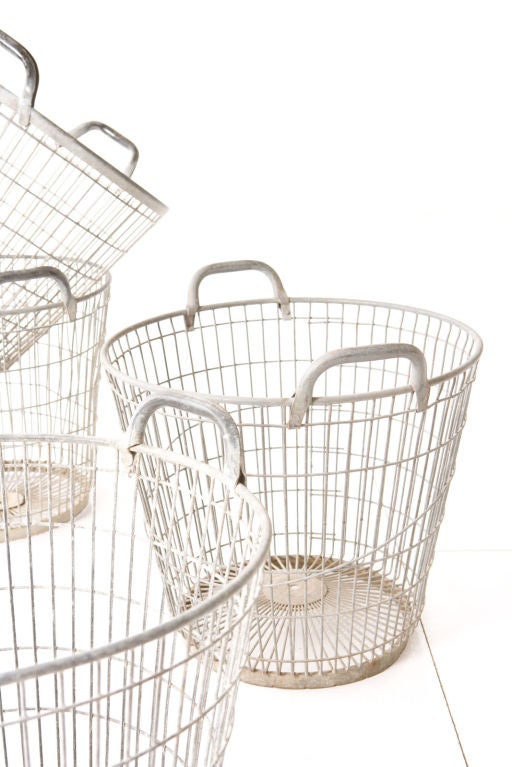 20th Century French oyster baskets For Sale