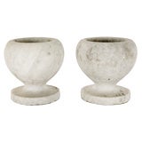 Vintage marble urns