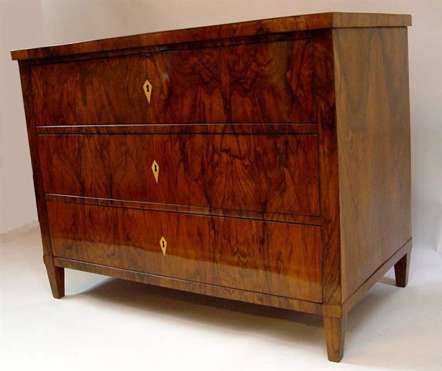 German Biedermeier chest of drawers