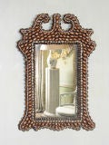 George III style grotto mirror