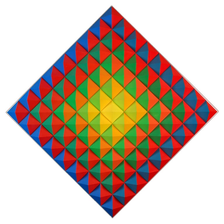 PYR Nr. 15, OP ART by Hans-Jörg Glattfelder