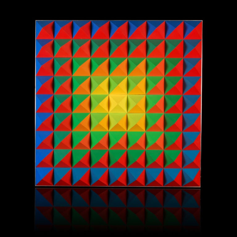 PYR Nr. 15, OP ART by Hans-Jörg Glattfelder 3