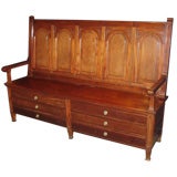 An English 19th century Antique bench