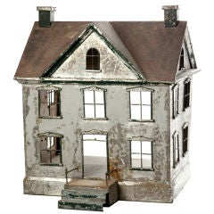 Tin House with Double Chimney