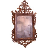 Fine and Rare 18th Century Venetian  Giltwood Mirror.