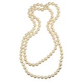 Long Strand of Cultured Pearls