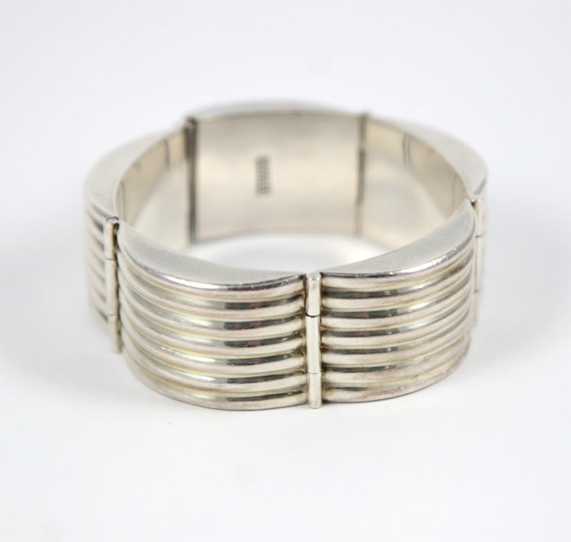 Sterling Silber Deco Tiffany-Armband Damen