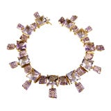 Pink Amethyst Necklace by Tony Duquette
