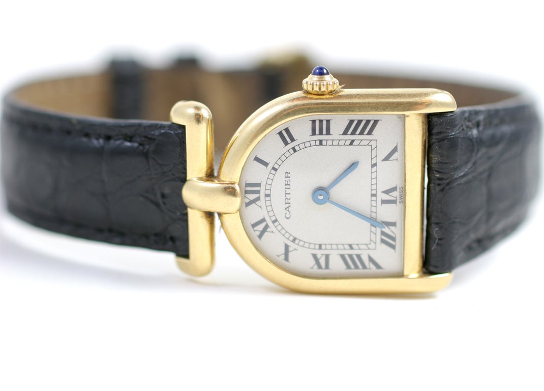 18kt Yellow Gold Quartz Wristwatch - Cartier 3