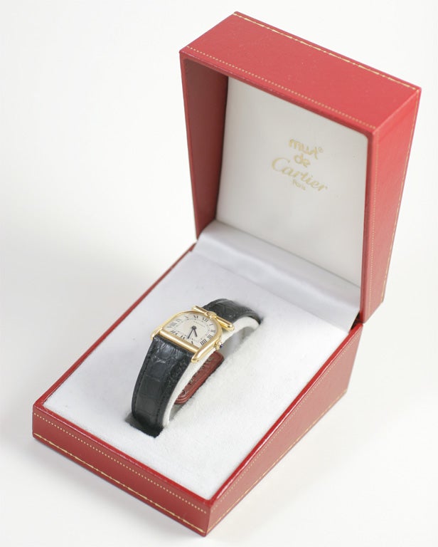 18kt Yellow Gold Quartz Wristwatch - Cartier 5