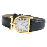 18kt Yellow Gold Quartz Wristwatch - Cartier