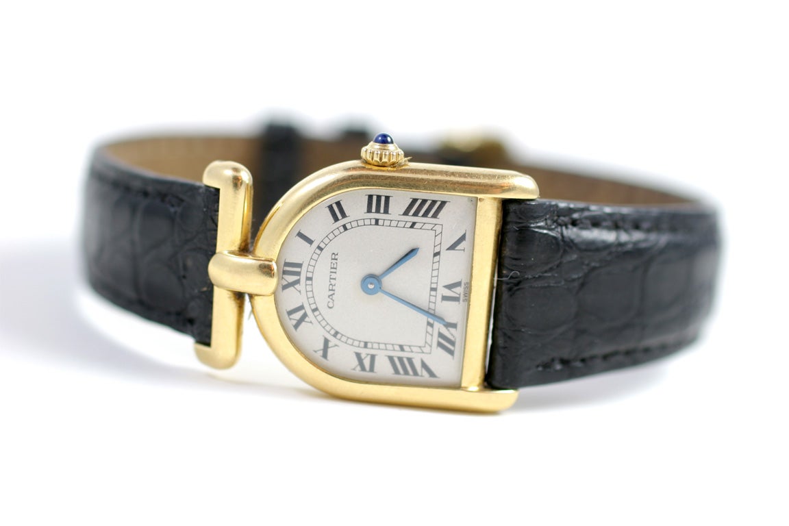 18kt Yellow Gold Quartz Wristwatch - Cartier 6