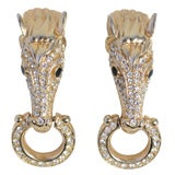 Pair of Horse Head Earrings 7