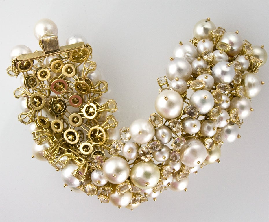 Pearls and 18K gold