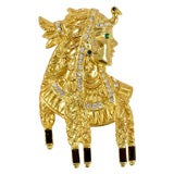 Bob Mackie Cleopatra Brooch 3