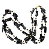 Black Coral Necklace