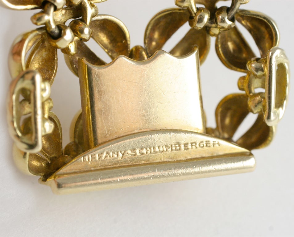 Contemporary Tiffany & Co. Schlumberger Flexible Gold Bracelet