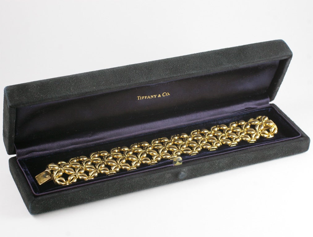 Tiffany & Co. Schlumberger Flexible Gold Bracelet 1