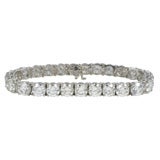 An Impressive Diamond Tennis Bracelet