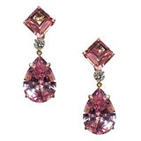 Change of Color Tourmaline Earrings